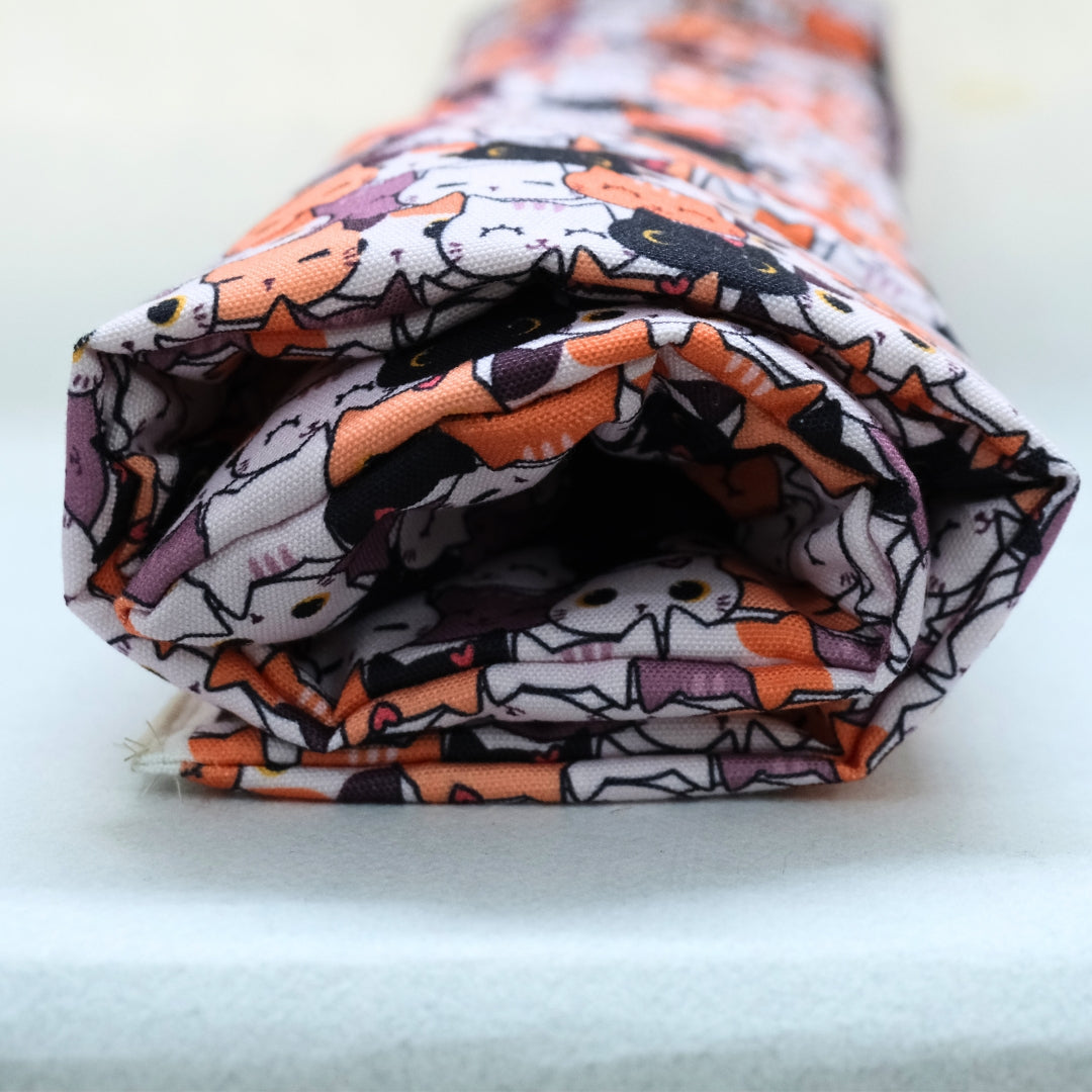 HRIKU® Cat-Themed Comforter for Cats - Neon
