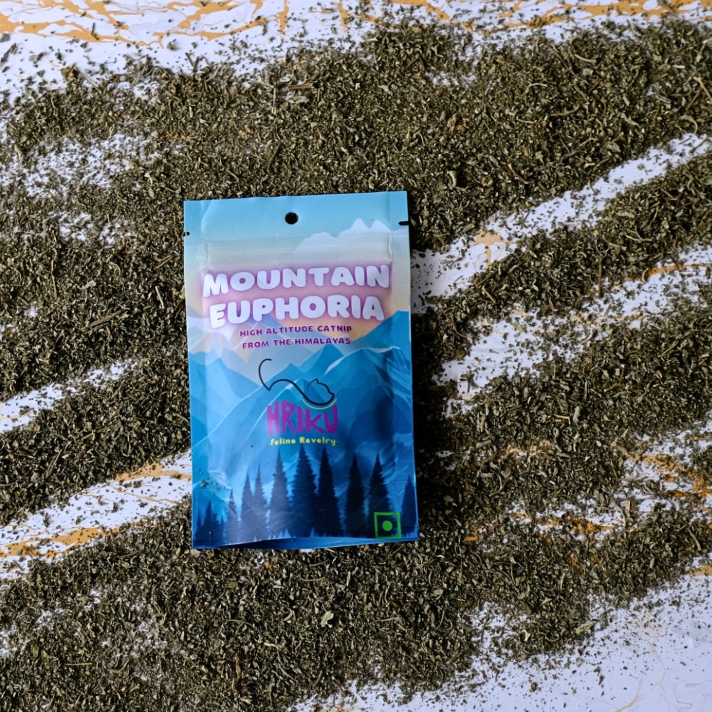 HRIKU® Mountain Euphoria Catnip, Organic Himalayan, 10g