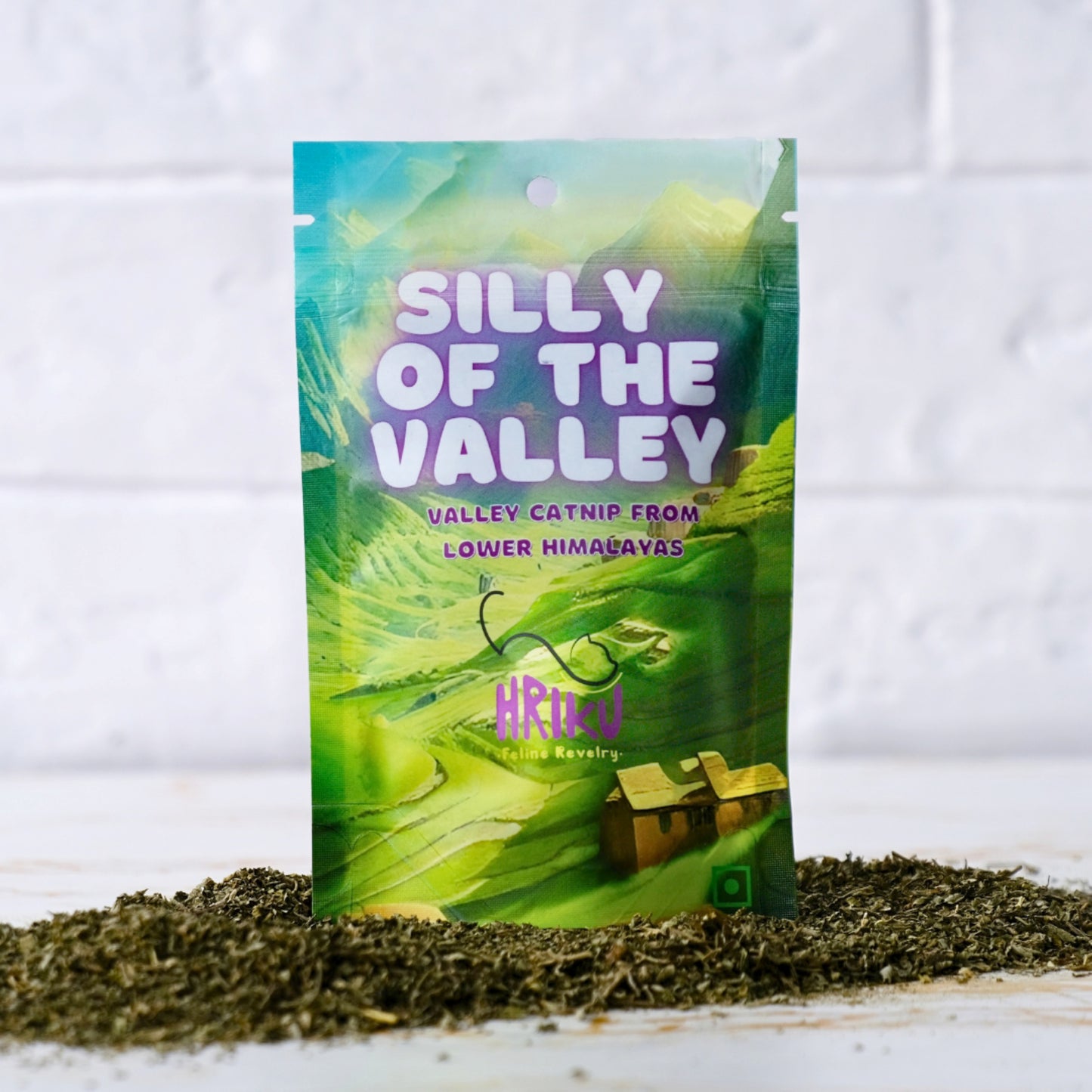 HRIKU® Silly of the Valley Catnip, Organic Himalayan, 25g