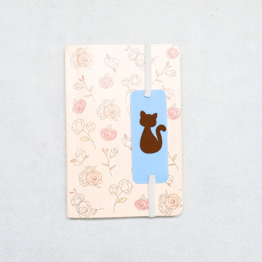 HRIKU® Felt Bookmark Set, Indian-Made, Set of 3 - Cat Dog
