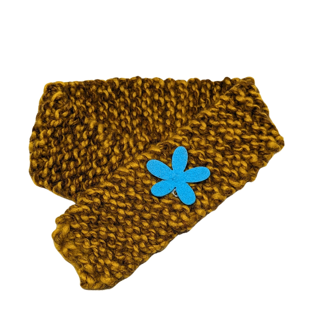 HRIKU® Crocheted Woollen Cat Muffler, Indian-Made, Handcrafted - Ombre