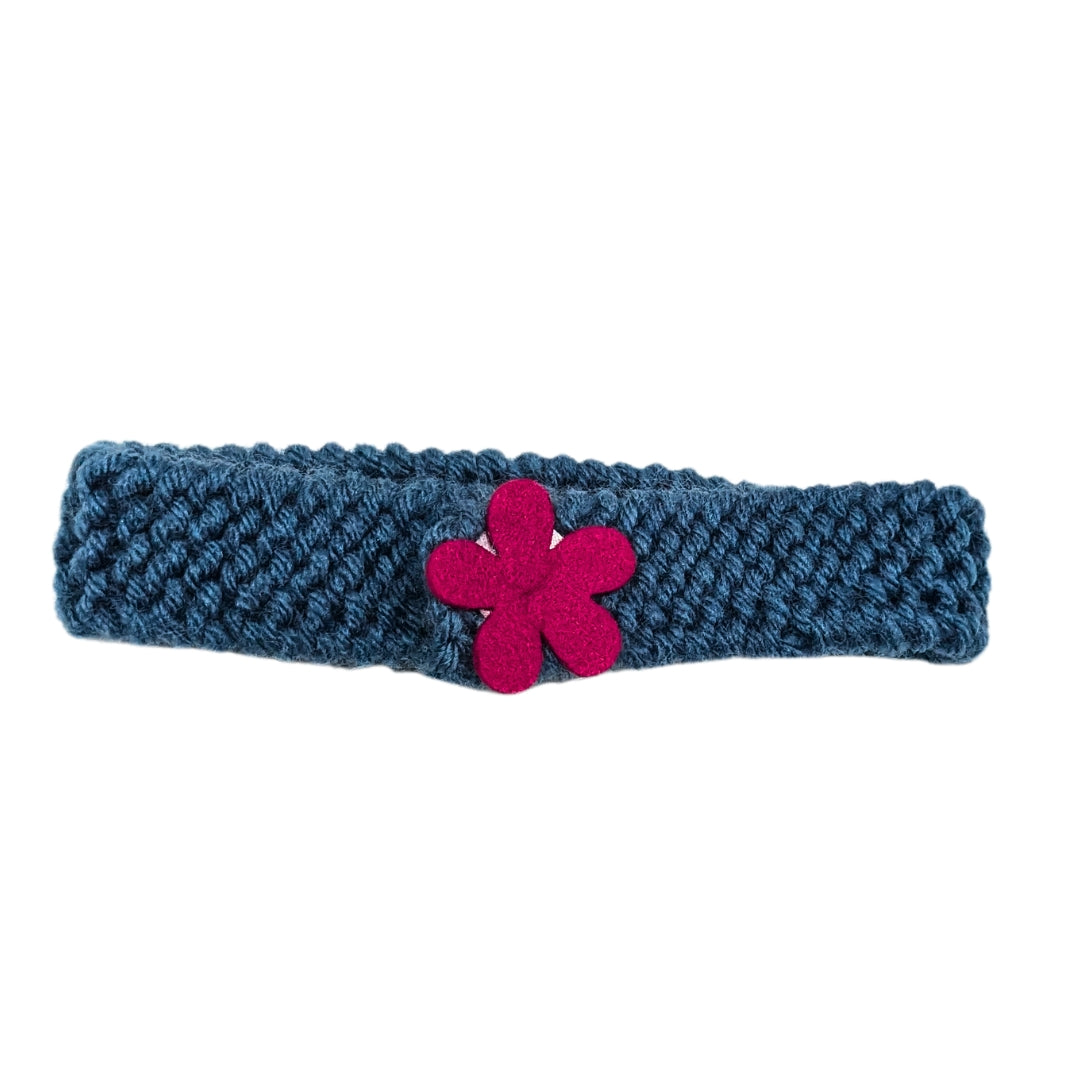 HRIKU® Cat Neck Bands - Cozy Winter Fashion for Cats - Blue (Pack of 2)