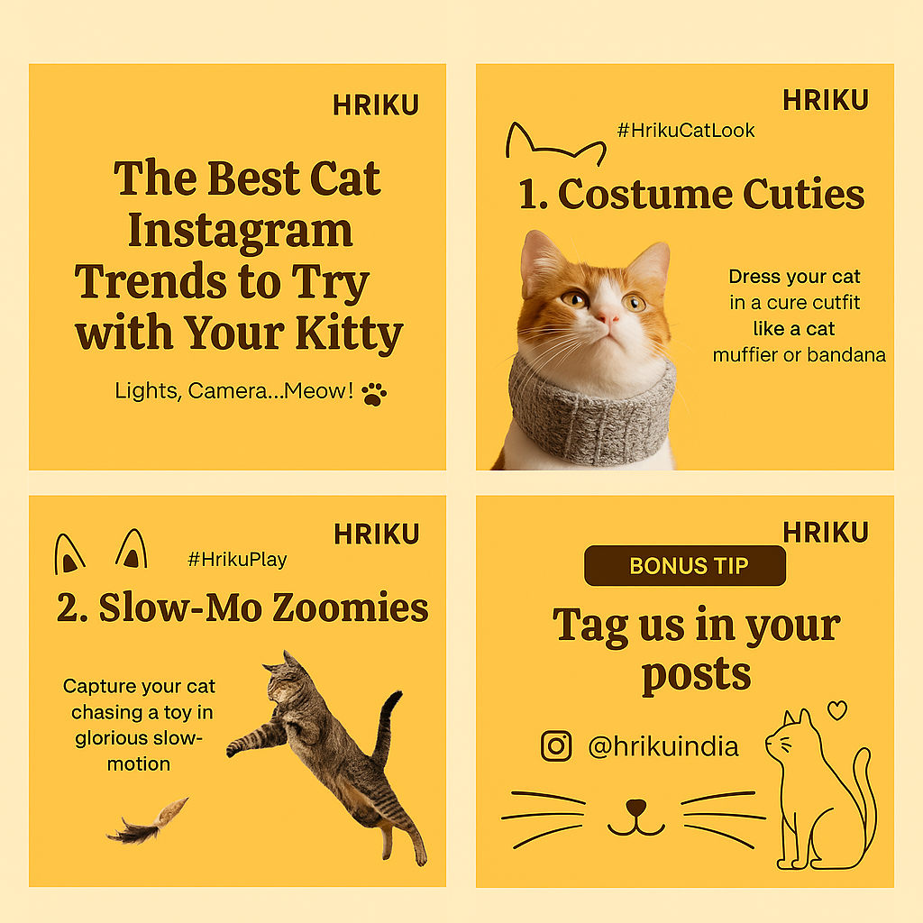 Fun Cat Instagram Trends to Try with Your Kitty