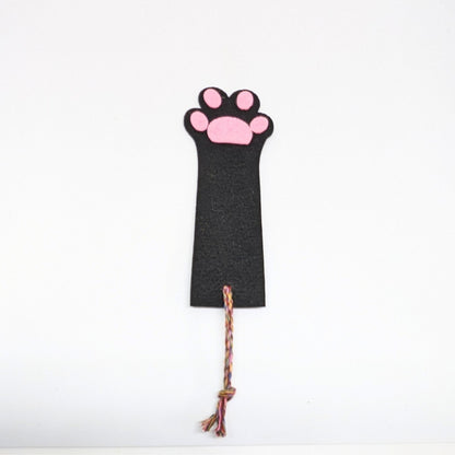 HRIKU® Felt Bookmark Set, Indian-Made, Set of 3 - Cat Paw