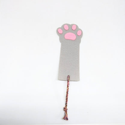 HRIKU® Felt Bookmark Set, Indian-Made, Set of 3 - Cat Paw