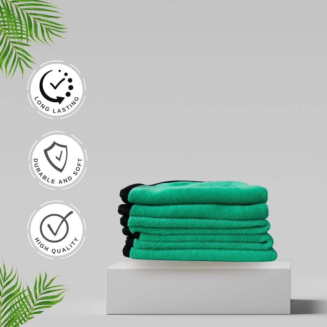 Microfiber Cloth - Ultra-Absorbent for Litter Box, Pet Accessories & Home Cleaning - 600 GSM
