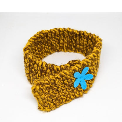HRIKU® Crocheted Woollen Cat Muffler, Indian-Made, Handcrafted - Ombre