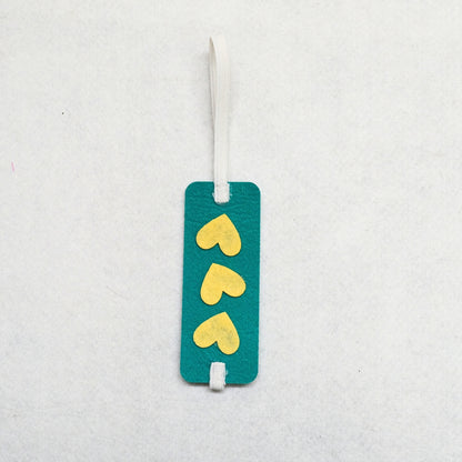 HRIKU® Felt Bookmark Set, Indian-Made, Set of 3 - Nature