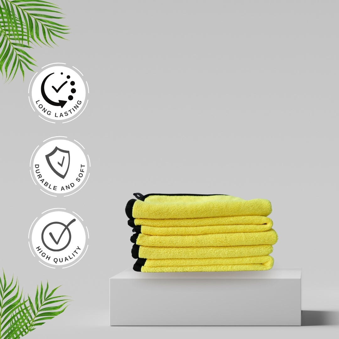 Microfiber Cloth - Ultra-Absorbent for Litter Box, Pet Accessories & Home Cleaning - 600 GSM