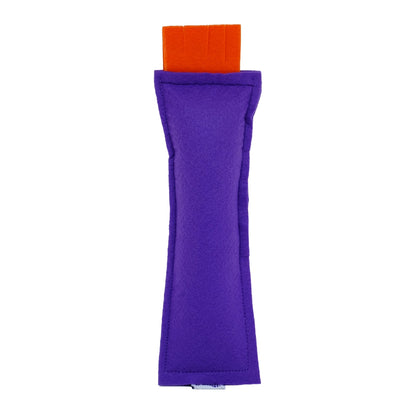 HRIKU® Catnip Felt Kicker Toy, Organic Himalayan Catnip - Purple