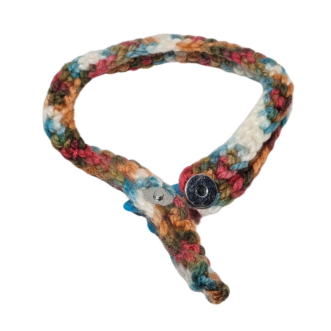 HRIKU® Crocheted Woollen Cat Muffler, Indian-Made, Handcrafted - Myraid