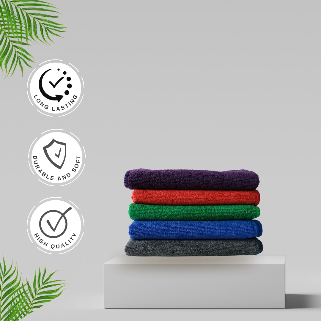 Microfiber Cloth - Ultra-Absorbent for Litter Box, Pet Accessories & Home Cleaning - 350 GSM