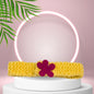 HRIKU® Cat Neck Bands - Cozy Winter Fashion for Cats - Yellow (Pack of 2)