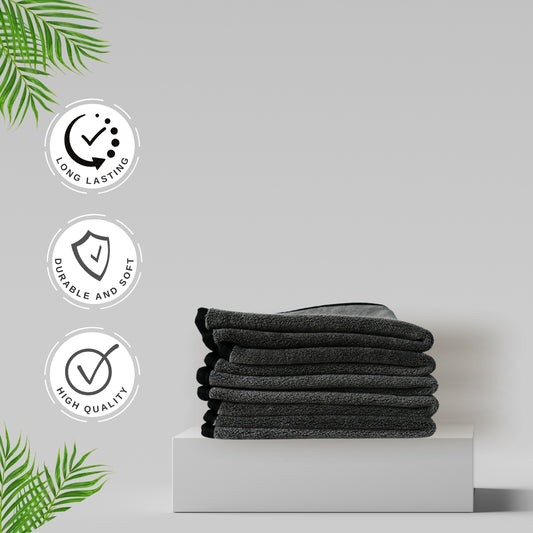 Microfiber Cloth - Ultra-Absorbent for Litter Box, Pet Accessories & Home Cleaning - 600 GSM